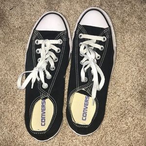 Black Low Top Converse